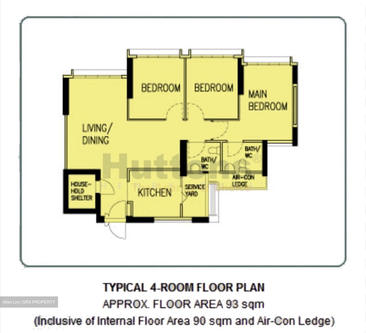 Blk 166A Yung Kuang Court (Jurong West), HDB 4 Rooms #554527511